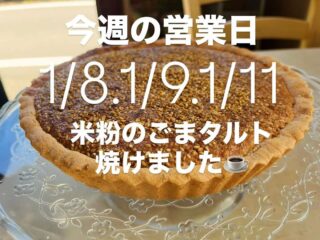 Iru Cafe、今週は8・9・11日開いてるよ