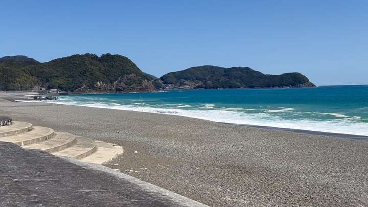 今日の熊野灘はハワイ以上だったよ