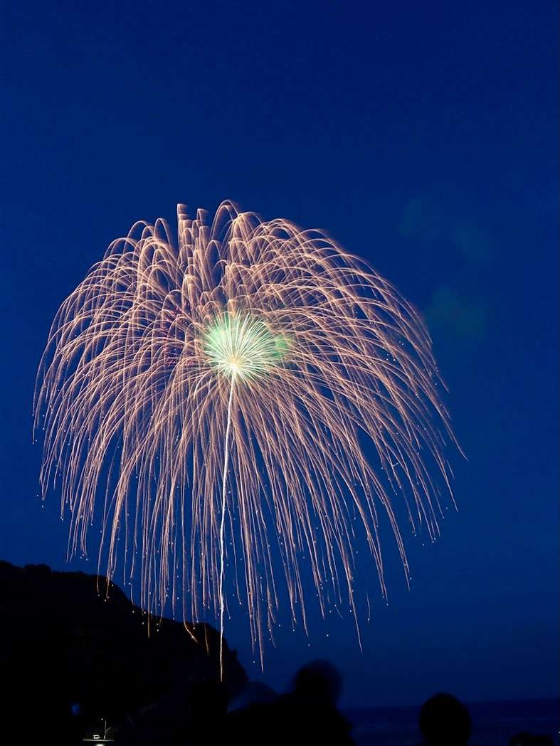 熊野大花火大会の試射をやったよ