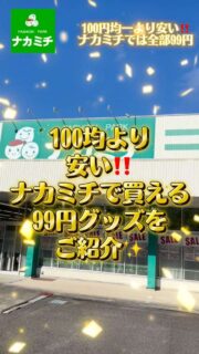 ナカミチの99円グッズ、結構良いかも？