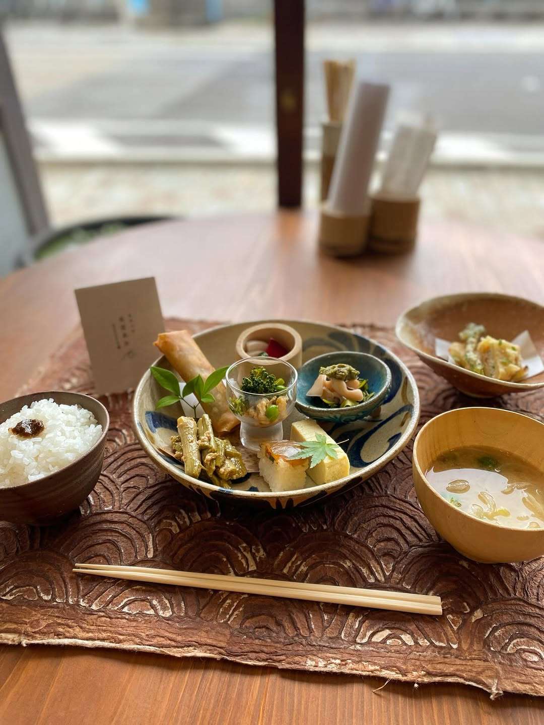 清明の季節のランチが始まるよ