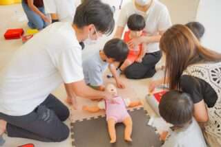 尾鷲市でこども救急講座が開催されたよ