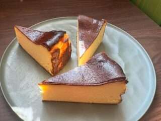 ルグーダンタンに期間限定のバスクチーズケーキが登場