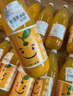 夏のほほえみかんはみかんジュースもおすすめ